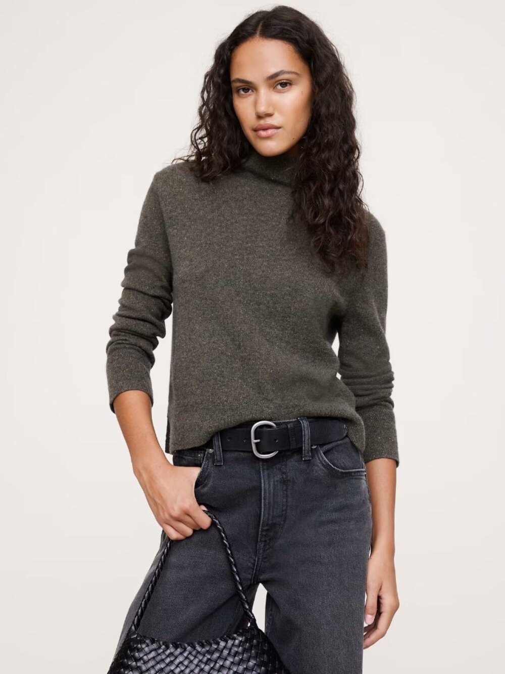 Banana Republic Cashmere Turtleneck Sweater